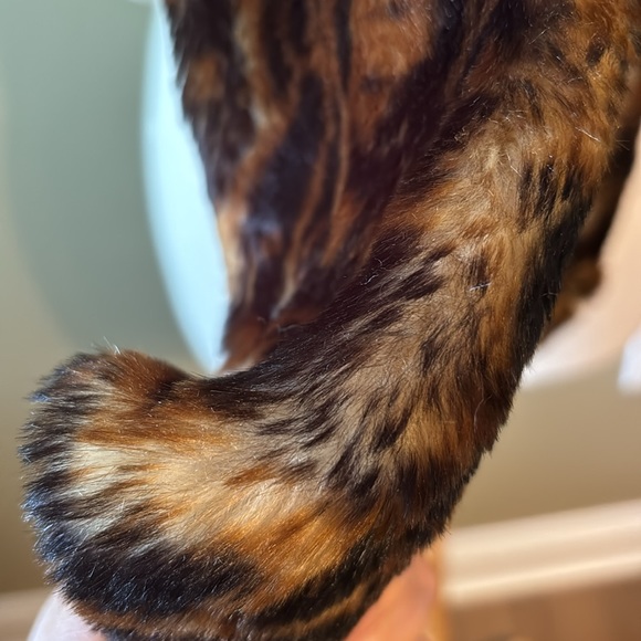 Faux Fur Scarf, No Tag - Picture 4 of 5